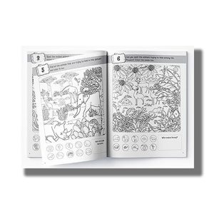 Lots to Spot In The Jungle | Search Find and Color Activity Book | Book Paperback (Wonder House)