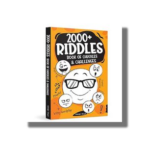 2000+ Riddles Book of Chuckles & Challenges | Book Paperback (Wonder House)