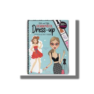 Stick and Style Fashionista Dress up Sticker Activity Book | Book Paperback (Wonder House)