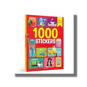My First 1000 Stickers Activity Book | Book Paperback (Wonder House)