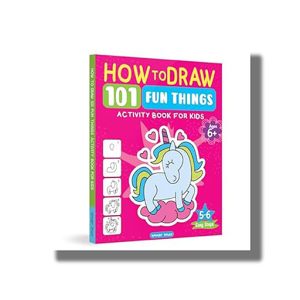 How To Draw 101 Fun Things | Activity Books for Kids | Book Paperback (Wonder House Book)