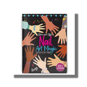 Stick and Style Nail Art Magic Sticker Activity Book | Book Paperback (Wonder House)