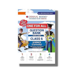 Oswaal One For All Question Bank NCERT & CBSE Class 6 Science-Curiosity 2025-26 Edition | Book Paperback (Oswaal)