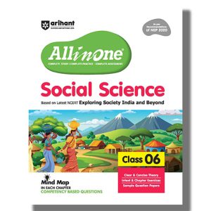 All In One Social Science Based on the latest NCERT Exploring Society India and Beyond Class 6 2025-26 Edition | Book Paperback (Arihant) Shruti Sharma | Code F1216