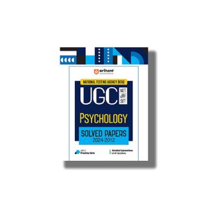 NTA UGC NET Psychology Solved Papers (2024-2012) 2025-26 Edition | Book Paperback (Arihant) Code J786
