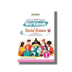 Arihant Based on NCERT Textbook Workbook Social Science Class 8 2025-26 Edition | Book Paperback (Divyanshi Jain) Code F1252