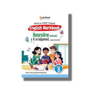 Arihant Based On NCERT Textbook Workbook Honeydew & It So happened Class 8 2025-26 Edition | Book Paperback (Chetanshi Sharma) Code F1253