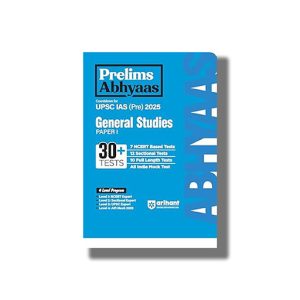 Prelims Abhyaas General Studies Paper 1 30+Tests for UPSC IAS (PRE) For Exam 2025-26 Edition | Book Paperback (Arihant) Code G1116