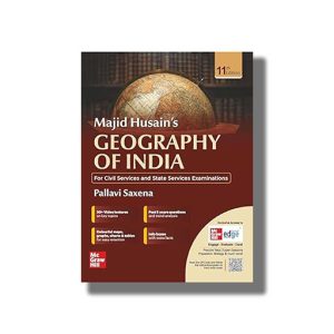 Geography of India 11th 2025-26 Edition | Book Paperback (Majid Husain)