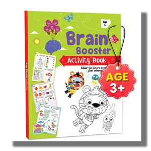 Brain Booster Activity Book Age 3+ | Book Paperback (Hello Friend)