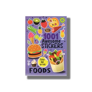 1001 Awsome Stickers Foods | Book Paperback (Hello Friend)