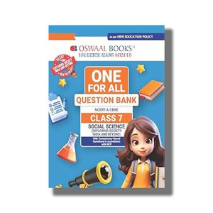 Oswaal One for All Question Bank NCERT & CBSE Class 7 Social Science | Exploring Society India and Beyond 2025-26 Edition | Book Paperback (Oswaal)