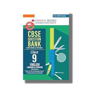 Oswaal CBSE Question Bank English Language And Literature Class 9 Chapterwise & Topicwise Question Bank 2025-26 Edition | Book Paperback