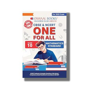 Oswaal CBSE & NCERT One for All Class 10 Mathematics Standard For 2026 Exam | Book Paperback