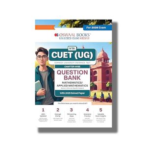 Oswaal NTA CUET (UG) Chapter wise Question Bank Mathematics/Applied Mathematics For 2026 Edition | Book Paperback (Oswaal)