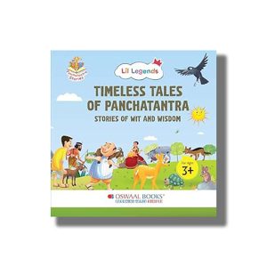 Timeless Tales of Panchatantra | Stories of Wit and Wisdom | Book Hardcover (Oswaal)