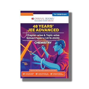 Oswaal JEE Advamced 48 Years Chapterwise and Topicwise Solved Papers 1978-2025 Chemistry For 2026 Exam | Book Paperback