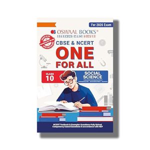 Oswaal CBSE & NCERT One for All Class 10 Social Science For 2026 Exam | Book Paperback
