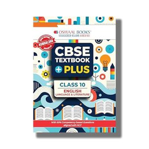 Oswaal CBSE Textbook Plus for English Language and Literature Class10 2025-26 Edition | Book Paperback (Oswaal)