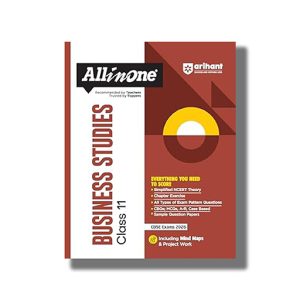 All In One Business Studies CBSE Class 11 2025-26 Edition | Book Paperback (Arihant) Ishita Agarwal | Code F967