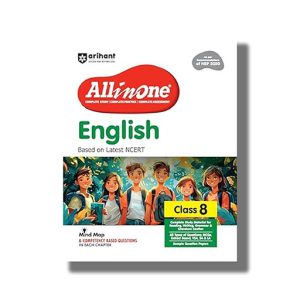 All In One English NCERT Based Class 8 2025-26 Edition | Book Paperback (Arihant) Srishti Agarwal | Code F1125