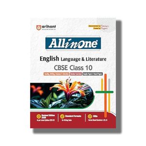 All In One English Language And Literature CBSE Class 10 2025-26 Edition | Book Paperback (Arihant)Parneet Kaur | Code F1146