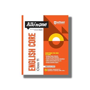 All In One English Core CBSE Class 11 2025-26 Edition | Book Paperback (Arihant) Srishti Agarwal | Code F962
