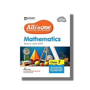 All In One Mathematics NCERT Based Class 7 2025-26 Edition | Book Paperback (Arihant) Rakesh Pandey | Code F1133