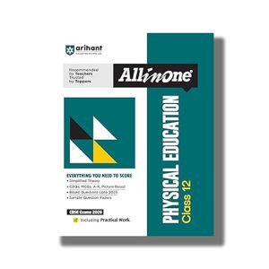 All In One Physical Education CBSE Class 12 2025-26 Edition | Book Paperback (Arihant) Subhasis Swain | Code F989