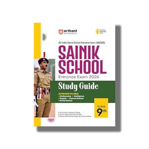 Sainik School Entrance Exam Guide Class 9 2026 Edition | English Medium | Book Paperback (Arihant) Pradeep Srivastava Code D085