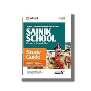 Sainik School Entrance Exam Guide Class 6 2026 Edition | Book Paperback (Arihant) Pradeep Srivastava Code J105