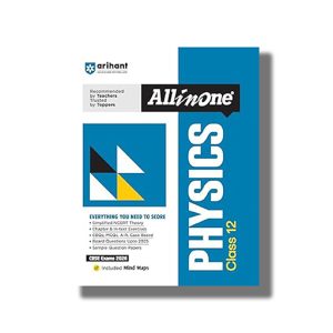 All In One Physics CBSE Class 12 2025-26 Edition | Book Paperback (Arihant) Keshav Mohan