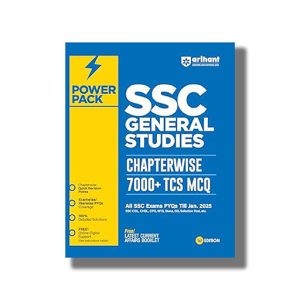 Power Pack Series for SSC General Studies | Chapterwise 7000+ TCS MCQ | All SSC Exams 2025-26 Edition | Book Paperback (Anshu Kumar) Code G585