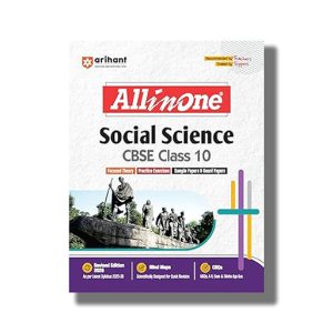 All In One Social Science CBSE Class 10 2025-26 Edition | Book Paperback (Arihant) Kriti Arora Code F1145
