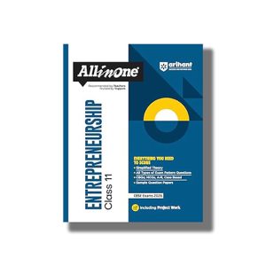 All In One Entrepreneurship CBSE Class 11 2025-26 Edition | Book Paperback (Arihant) Shruti Manglik | Code F970