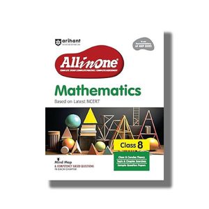 All In One Mathematics NCERT Based Class 8 2025-26 Edition | Book Paperback (Arihant) Rakesh Pandey | Code F1134