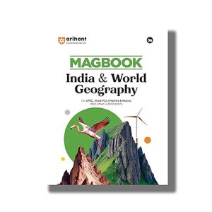 Magbook India and World Geography 3th 2025-26 Edition | Book Paperback (Arihant) Ameebh Ranjan Code J387