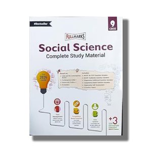 Full Marks Social Science Complete Study Material CBSE Class 9 2025-26 Edition | Book Paperback (Kumkum Sinha)