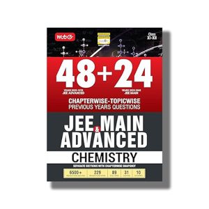 JEE Chemistry 48+24 Years Main and Advanced Previous Years Solved Papers With Chapterwise Topicwise Solutions for 2025-26 Edition | Book Paperback (Mtg)