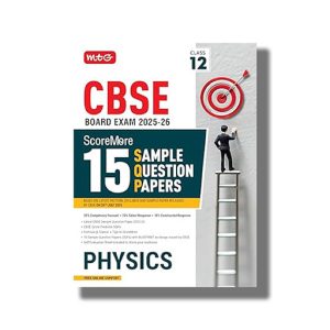 CBSE ScoreMore 15 Sample Question Papers Physics Class 12 Board Exam 2025-2026 Edition | Book Paperback (Mtg)