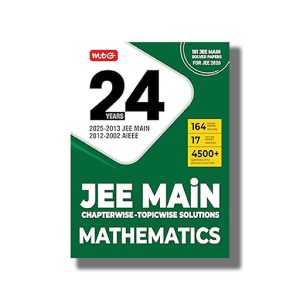 JEE Main 24 Years Chapterwise Topicwise Solved Papers Mathematics (2025-2002) 2025-26 Edition | Book Paperback (Mtg)