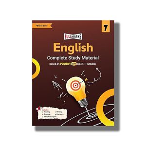 Full Marks English Class 7 | Complete Study Material Based On Poorvi New NCERT Textbook 2025-26 Edition | Book Paperback