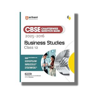 CBSE Chapterwise Question Bank Solved Papers 2025-2016 Business Studies Class 12 2025-26 Edition | Book Paperback (Arihant) Nidhi Jain