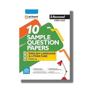 I-Succeed 10 Sample Question Papers CBSE English Language & Literature Class 9 2025-26 Edition | Book Paperback (Arihant) Ravi Shashank Code F1210