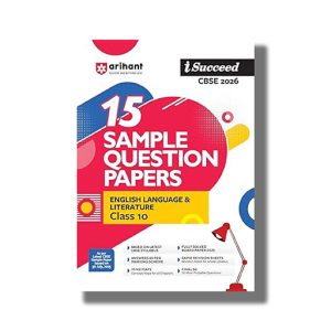 I-Succeed 15 Sample Question Papers CBSE English Language & Literature Class 10 2025-26 Edition | Book Paperback (Arihant) Jaanvi Jaiswal Code F1037