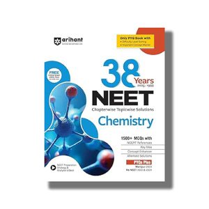 NEET 38 Years Chapterwise Topicwise Solutions Chemistry Years 2025-1988 2025-26 Edition | Book Paperback (Pooja Yadav) Code C097