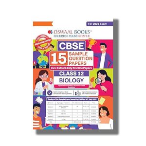 Oswaal CBSE 15 Sample Question Papers Biology Class 12 2025-26 Edition | Book Paperback (Oswaal)