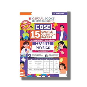 Oswaal CBSE 15 Sample Question Papers Physics Class 12 2025-26 Edition | Book Paperback (Oswaal)