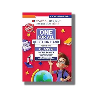 Oswaal One For All Question Bank NCERT & CBSE Class 6 Social Science (Exploring Society India and Beyond) 2025-26 Edition | Book Paperback (Oswaal)