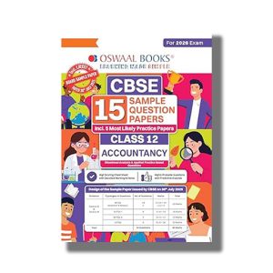 Oswaal CBSE 15 Sample Question Papers Accountancy Class 12 2025-26 Edition | Book Paperback (Oswaal)